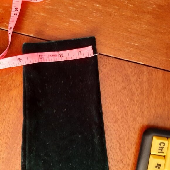 NEW! Dirass WMN Cocktail Hide Tummy Ruched Bodycon Dress Dark Green Velvet SizeM - Picture 5 of 8